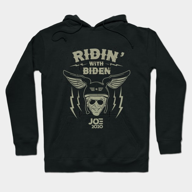 Ridin' With Biden - Joe Biden 2020 Hoodie by Buckle Up Tees